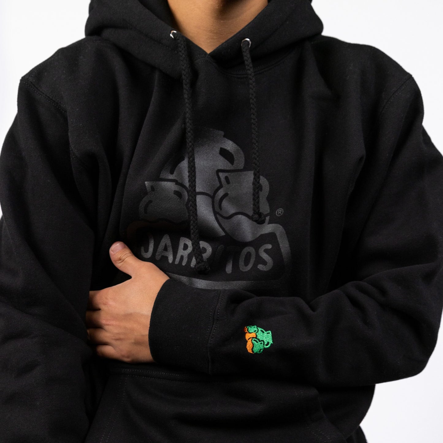 Hoodie - Black on Black