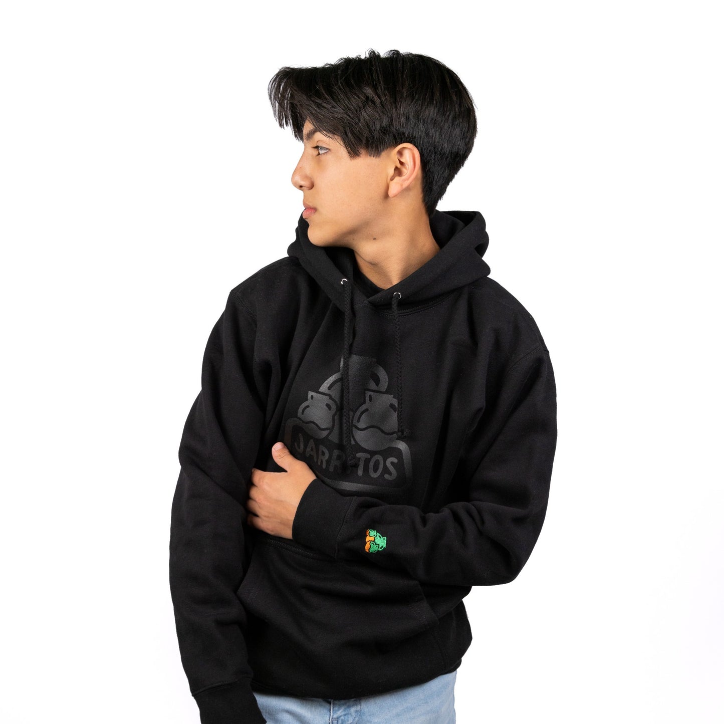 Hoodie - Black on Black