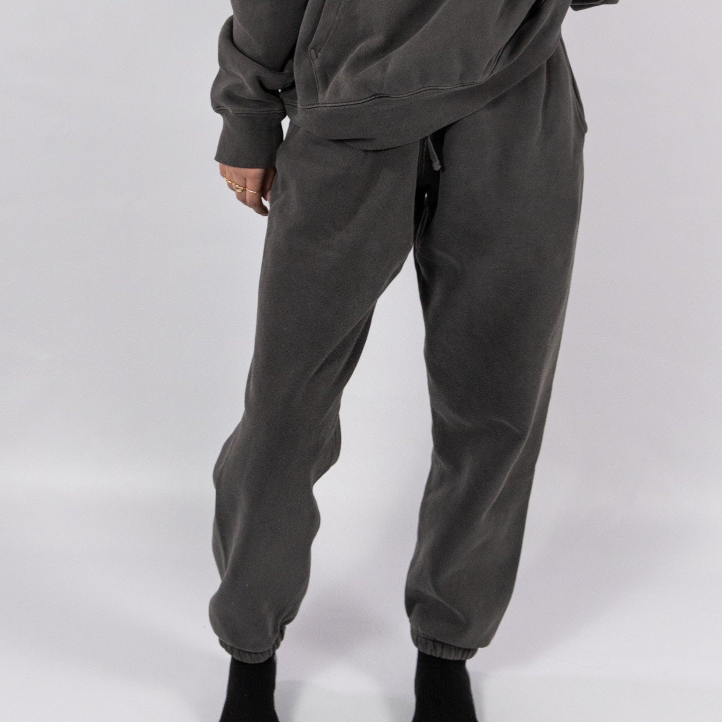 Bones - Sweat Suit (Black) Top & Bottom