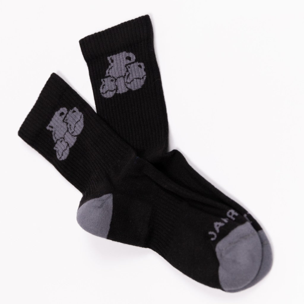 Jarritos - Black on Black Sock