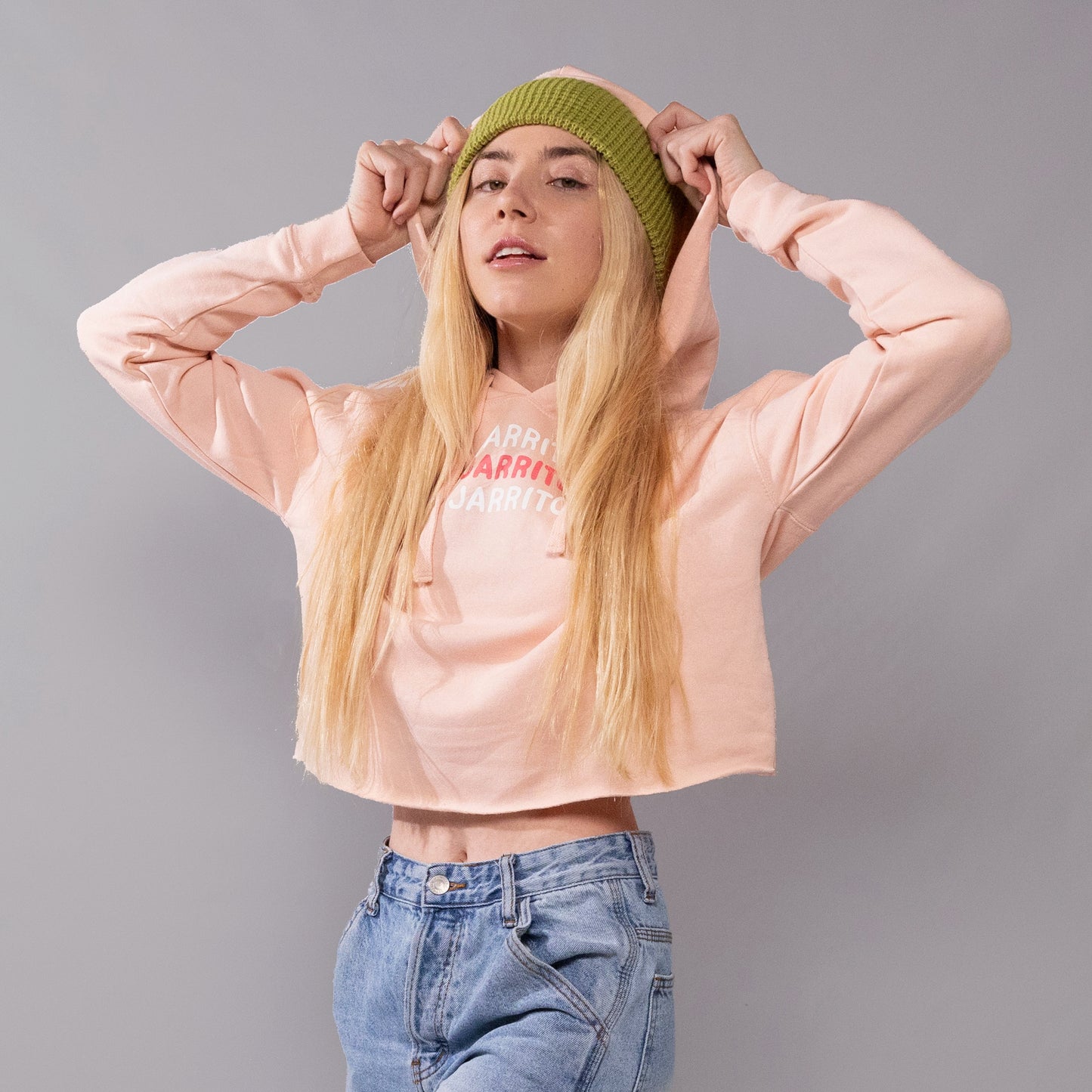 Guava Crop Jarritos Hoodie