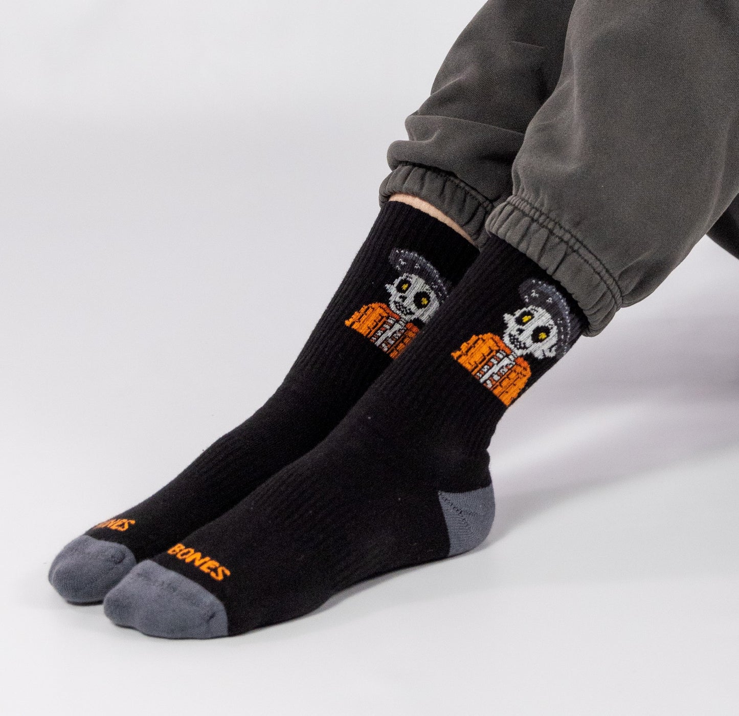 Bones by Jarritos - Black Sock