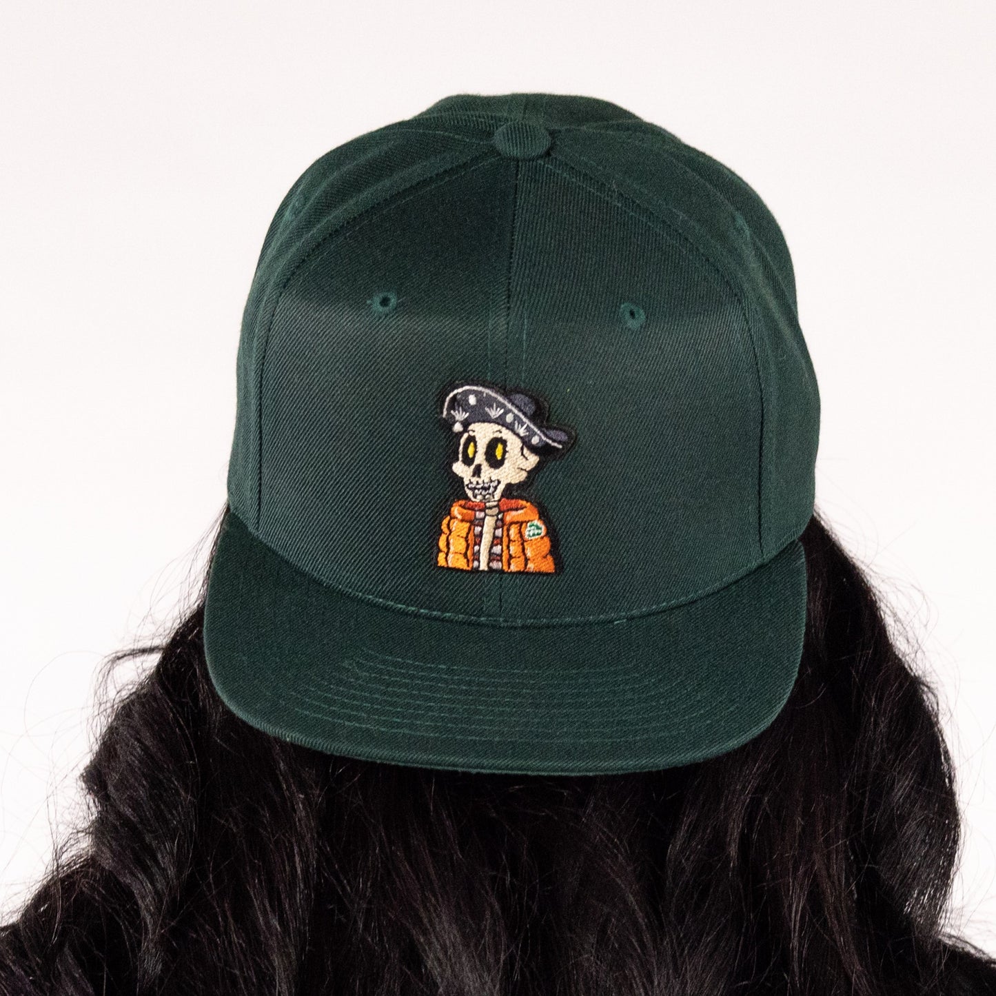 Bones - SnapBack Hat (Green)