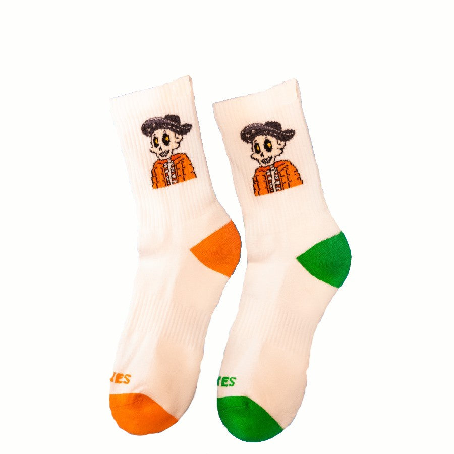 Bones by Jarritos - White Sock