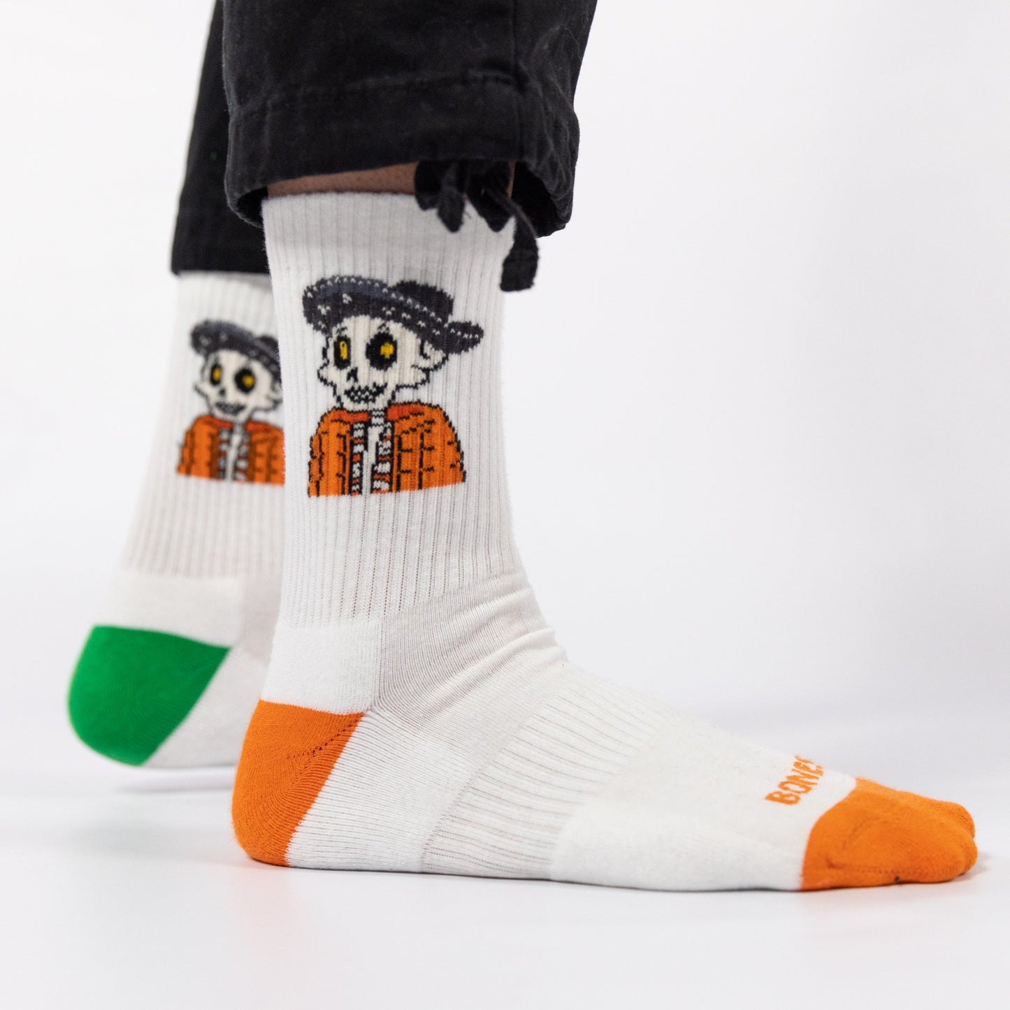 Bones by Jarritos - White Sock