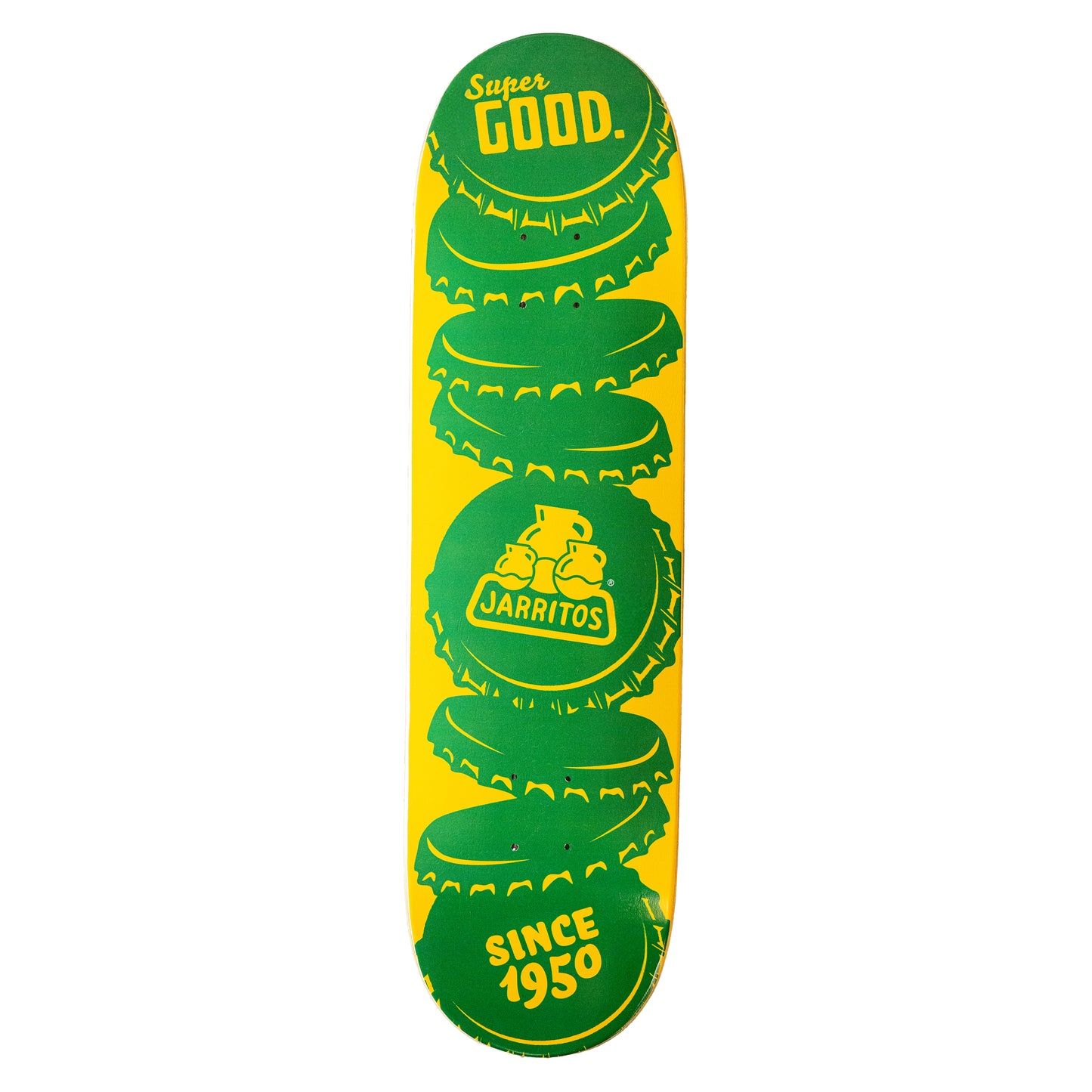Bottle Cap Skateboard Deck