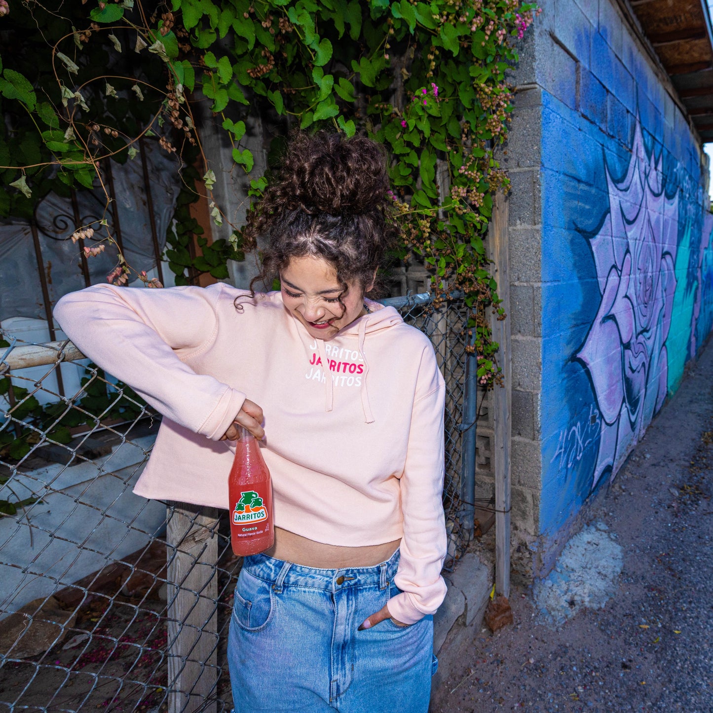 Guava Crop Jarritos Hoodie