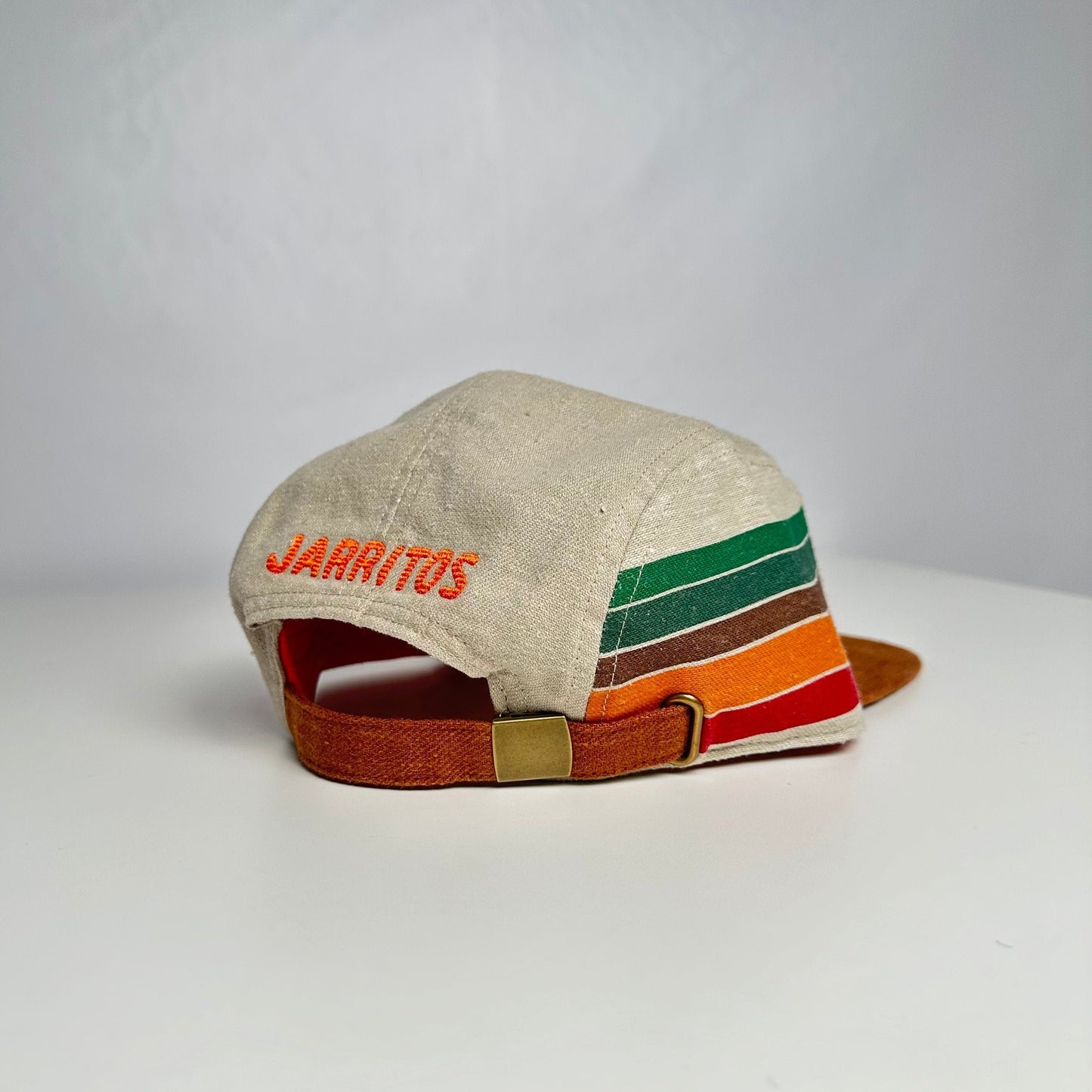 Hat - Jarritos Retro Striped Orange