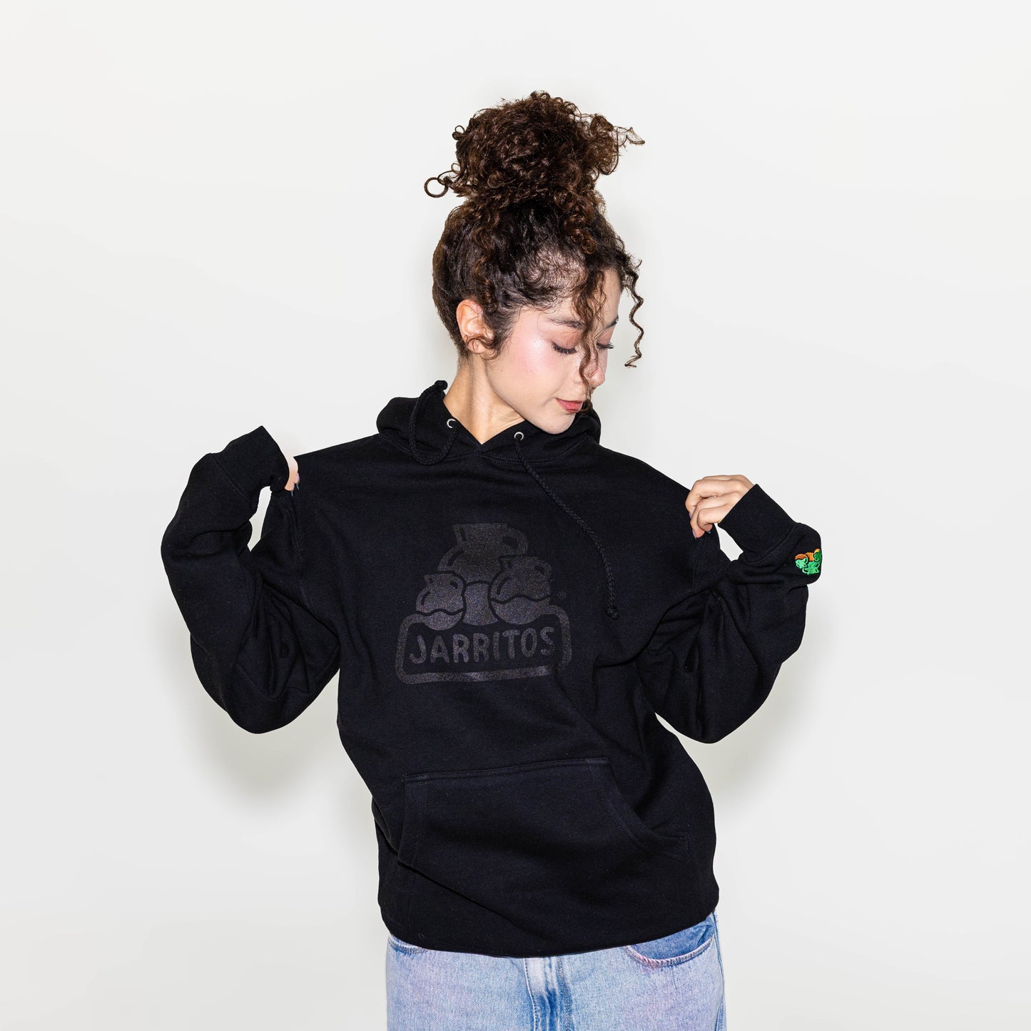 Black on Black Hoodie