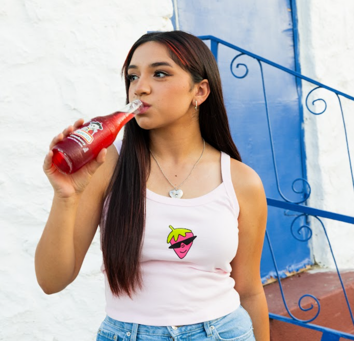 Jarritos "Fresa" Tank Top