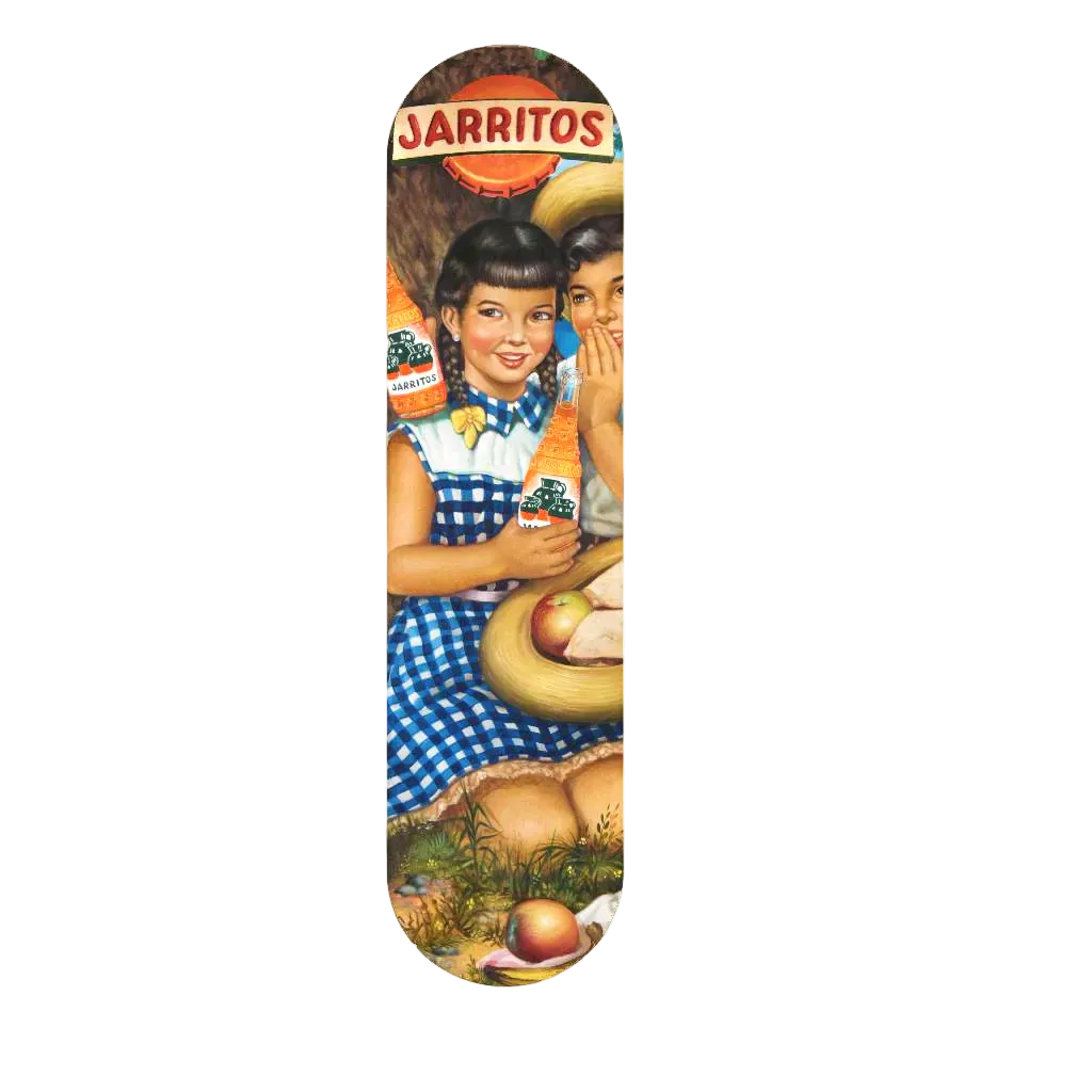Vintage Artwork Skateboard Deck