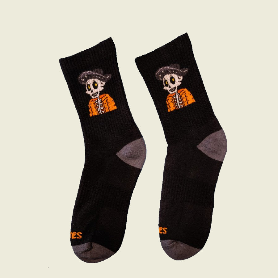 Bones by Jarritos - Black Sock