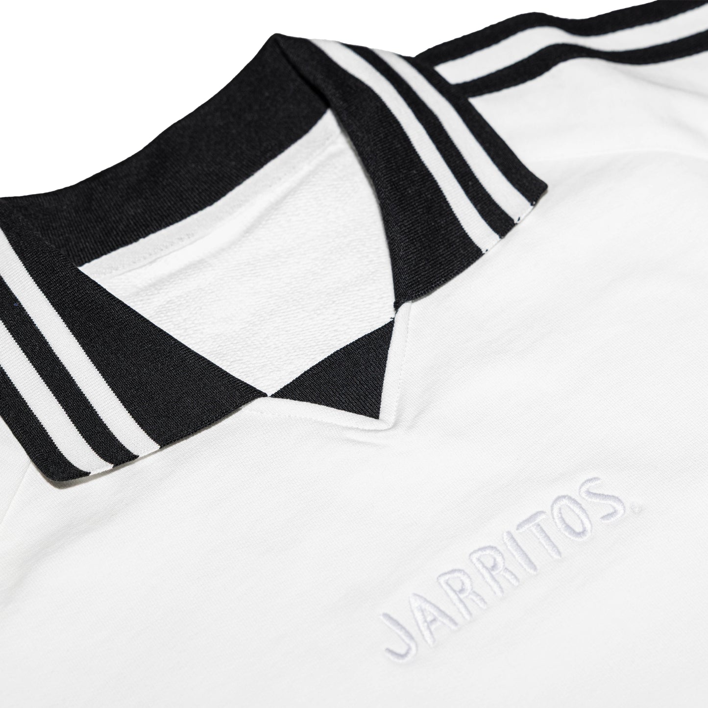 Sporty Stripped Collared Sweatshirt