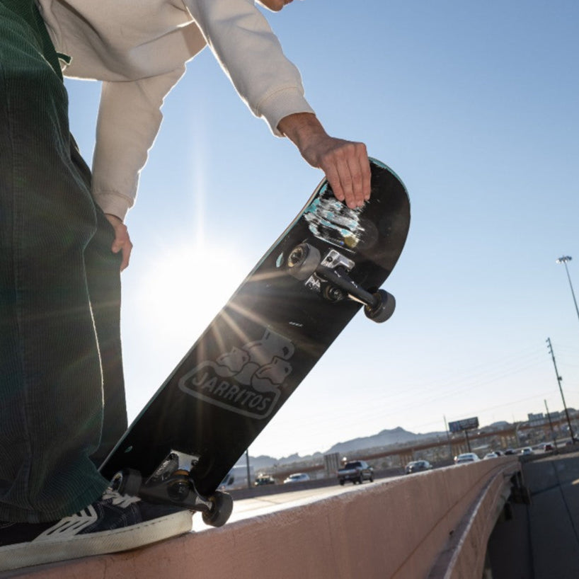 Skateboard Deck - Black on Black