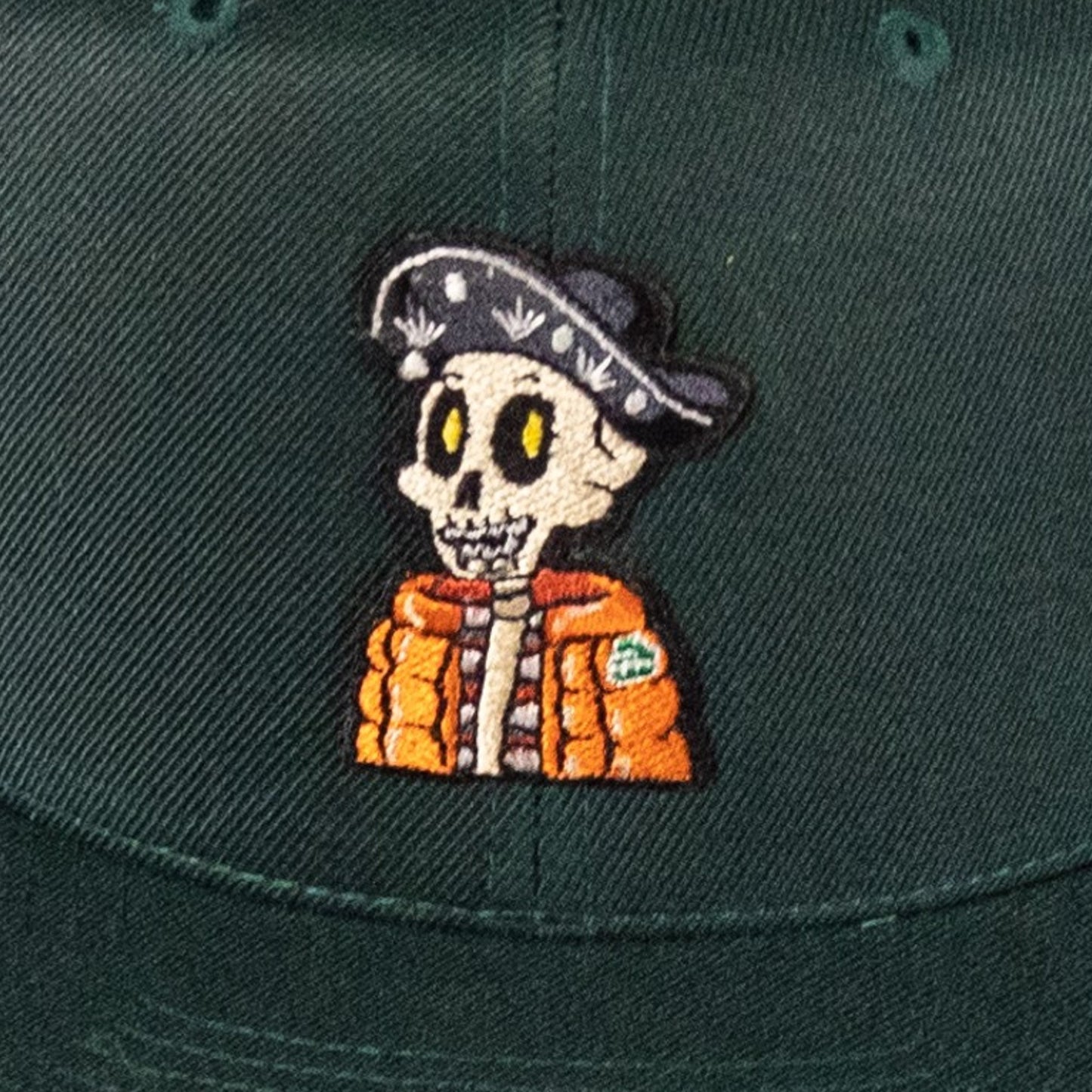 Bones - SnapBack Hat (Green)